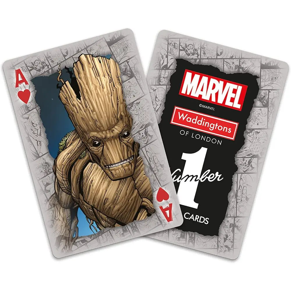 Waddingtons Playing Cards 54 Marvel