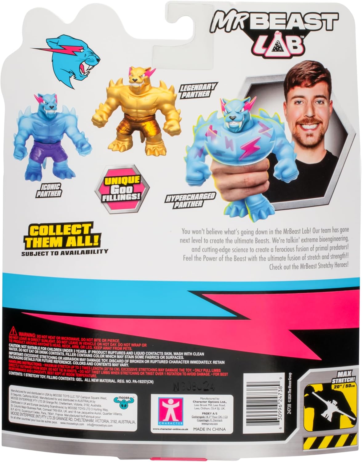 Mr Beast Lab W1 Stretch Hero Legendary Panther