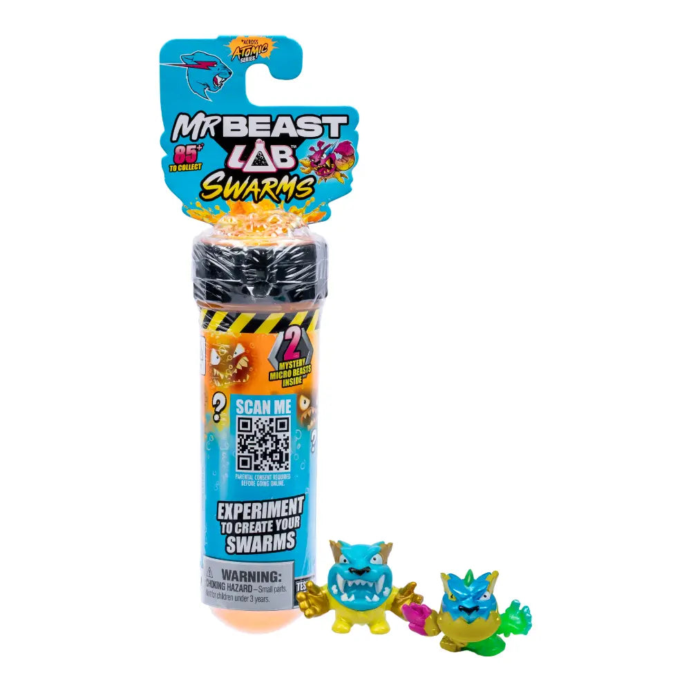 MrBeast Lab Swarms S2 Test Tube with Collectible Mini Figures