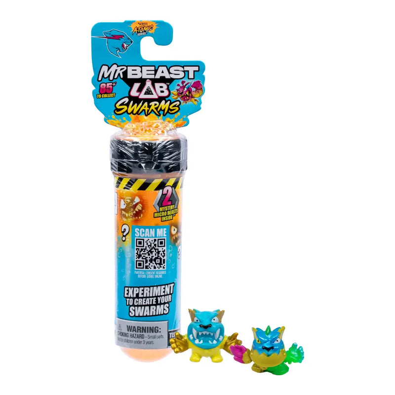 MrBeast Lab Swarms S2 Test Tube with Collectible Mini Figures