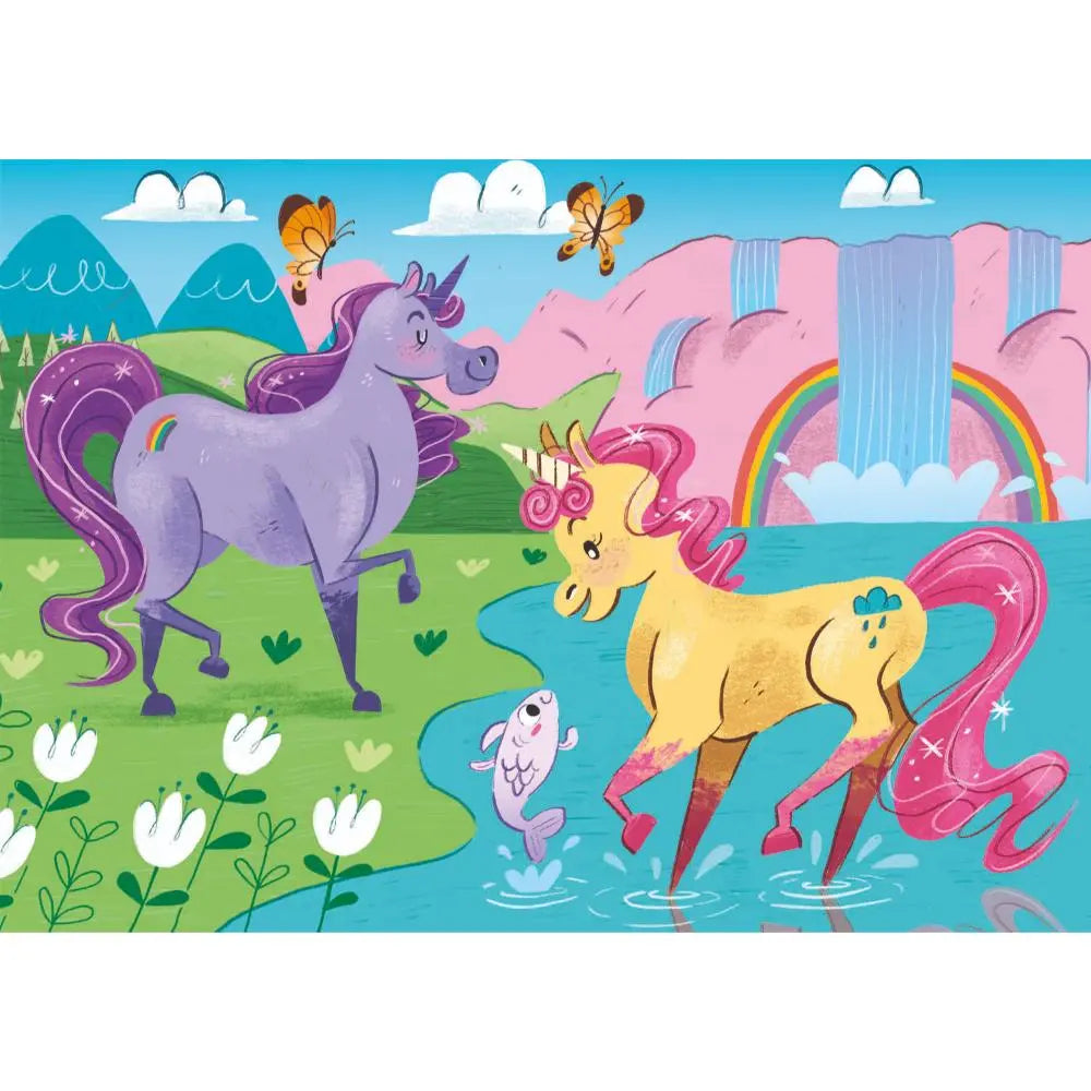 Clementoni Puzzle I Believe In Unicorn 2x20-pieces