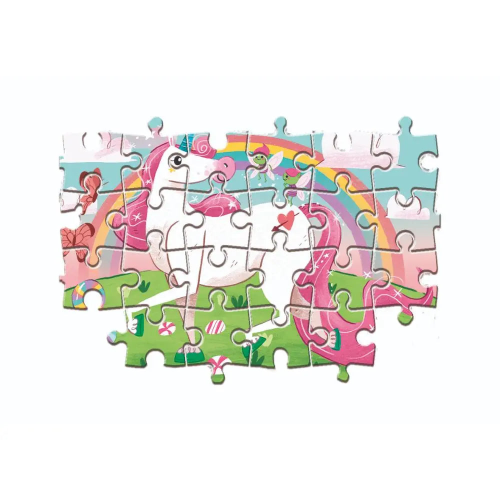 Clementoni Puzzle I Believe In Unicorn 2x20-pieces