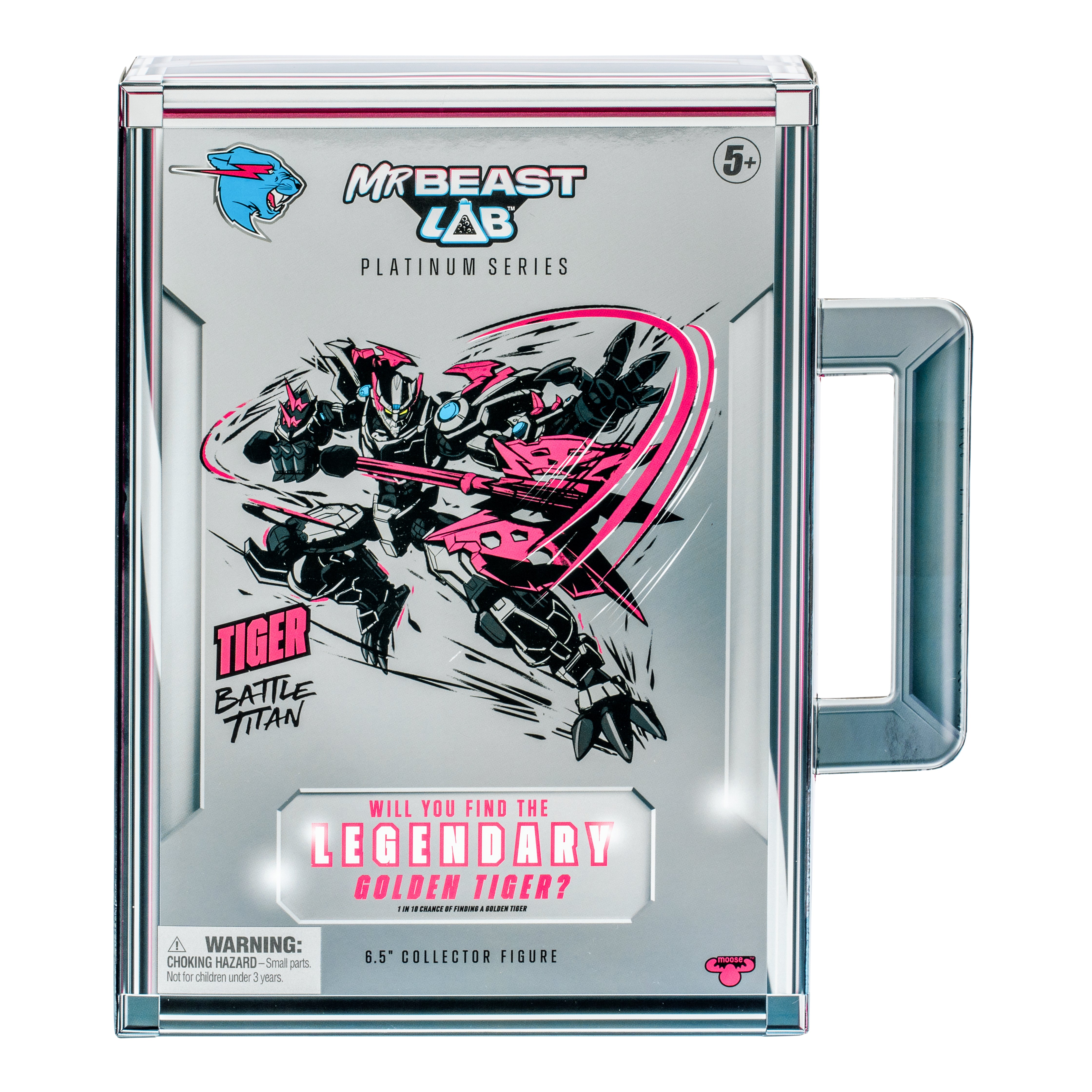 Mrbeast Lab Platinum Series Series 2 Wave 1 Collectible Figure Tiger