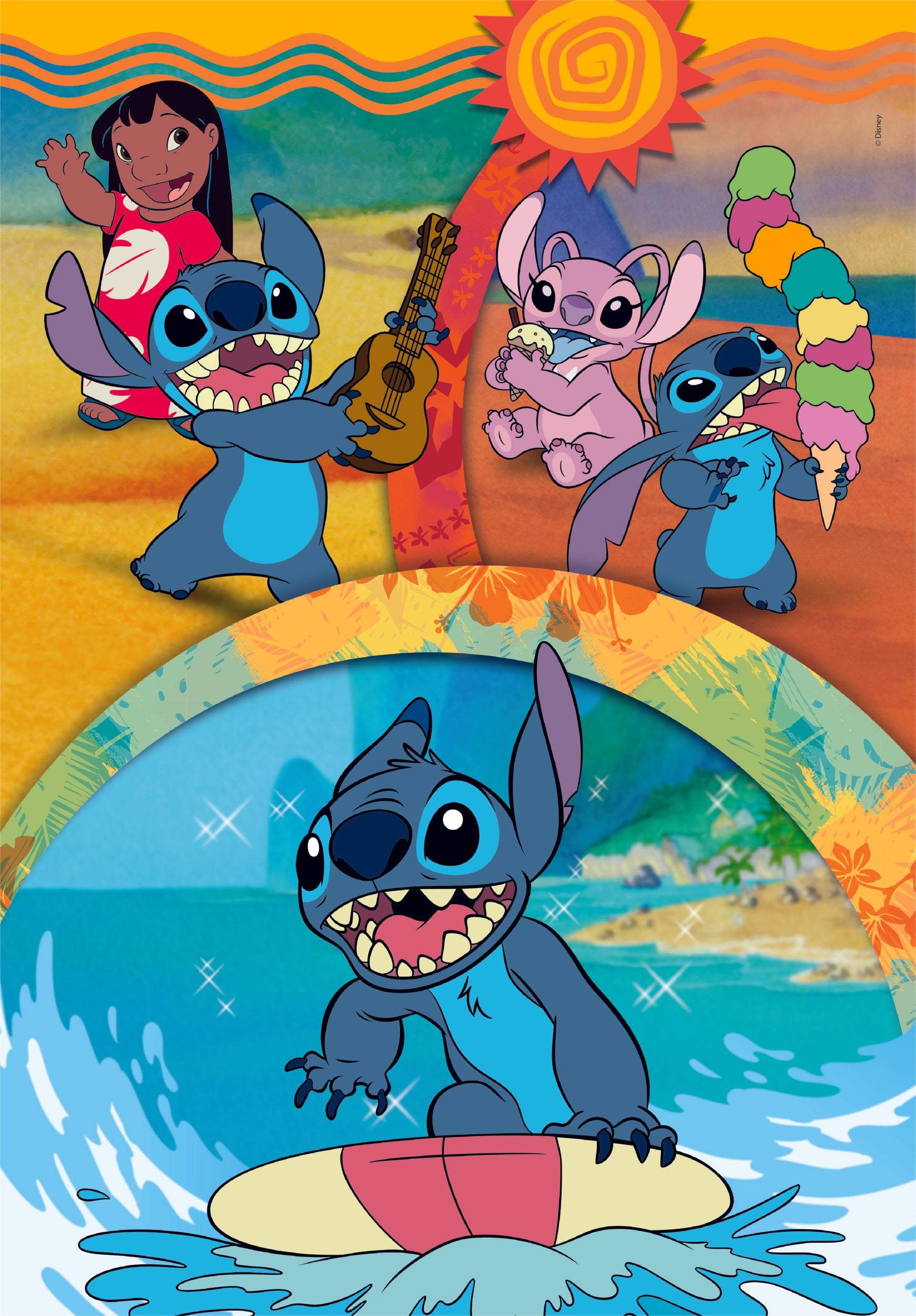 Clementoni 104Pcs Puzzle Stitch Summer Cool