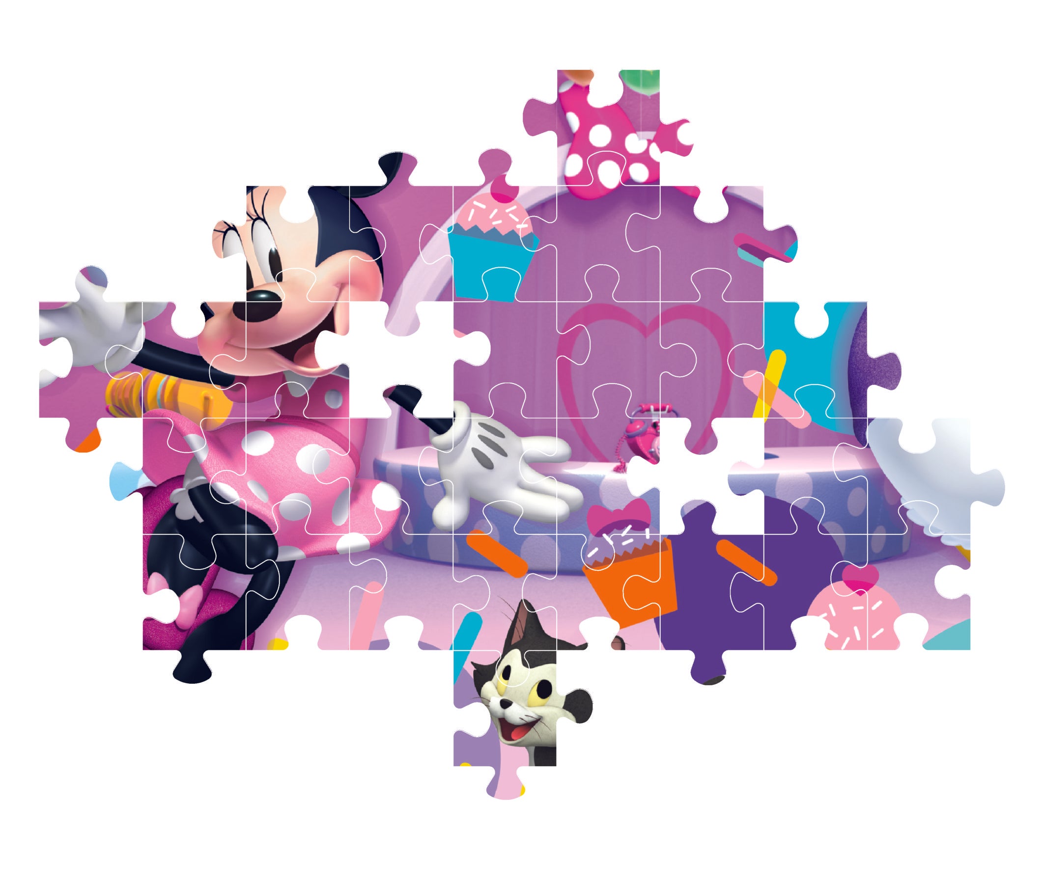 Clementoni 104Pcs Puzzle Minnie Party Time