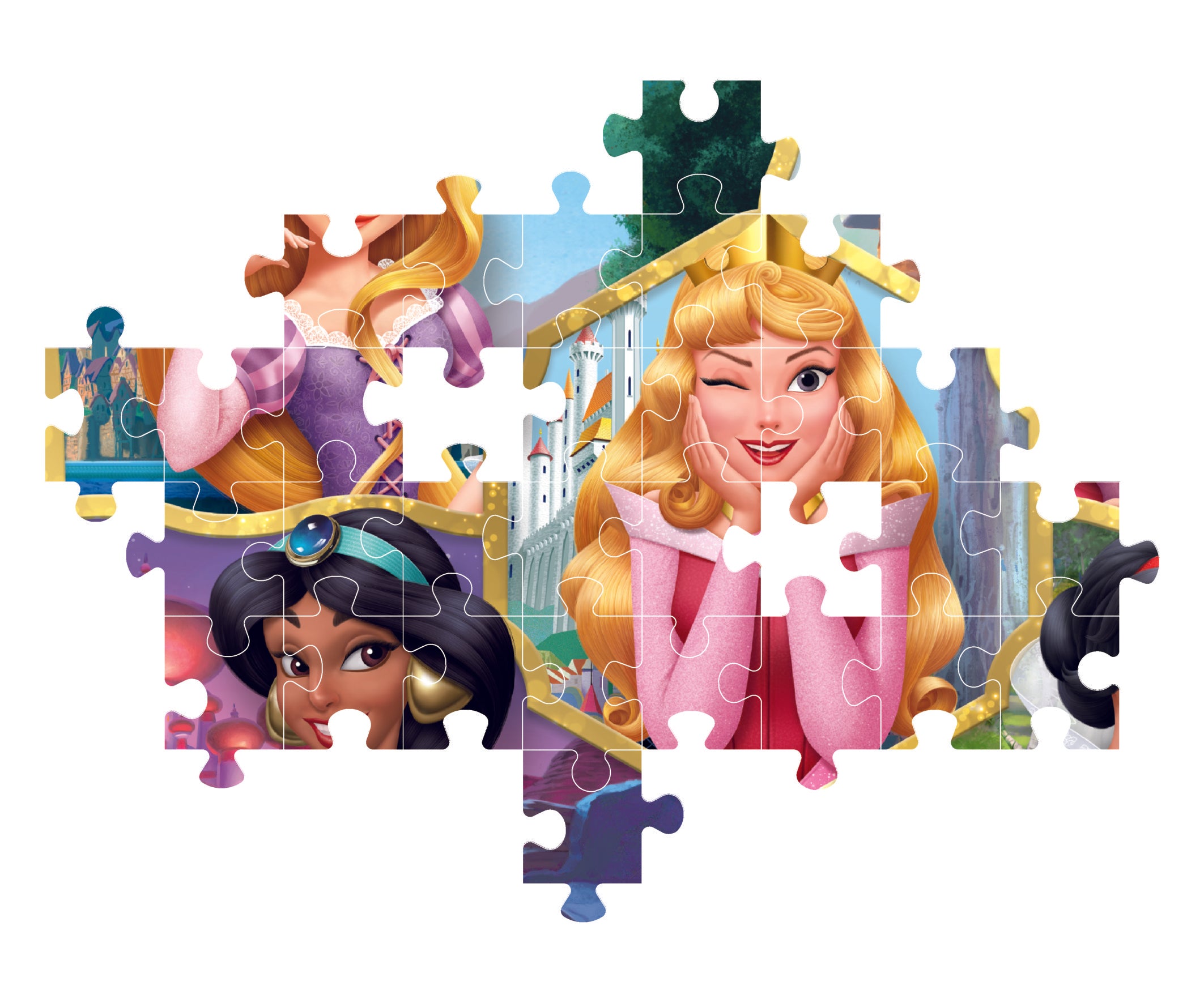 Clementoni  Puzzle Disney Princess 2 Charmed