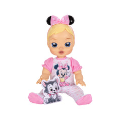 Disney Darlings Minnie-Inspired Interactive Baby Doll  13 Inch  Kids Toy