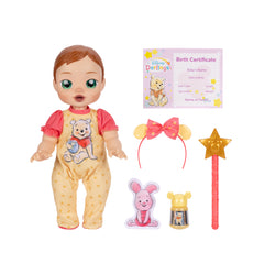 Disney Darlings Winnie the Pooh Deluxe Feature Interactive Baby Doll 13 Inch