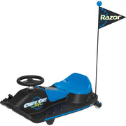 Razor Crazy Cart Shift 2.0 Blue Electric Drifting Go-Kart for Kids 6+