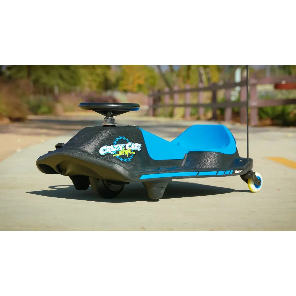 Razor Crazy Cart Shift 2.0 Blue Electric Drifting Go-Kart for Kids 6+