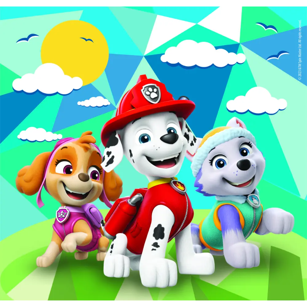 Clementoni Puzzle Paw Patrol Beach 3X48pcs