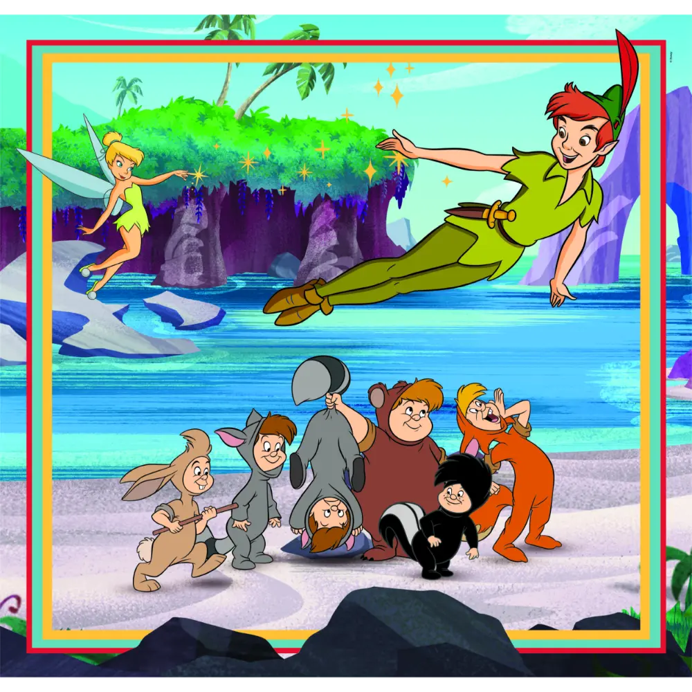 Clementoni Puzzle Disney Classics 3X48pcs