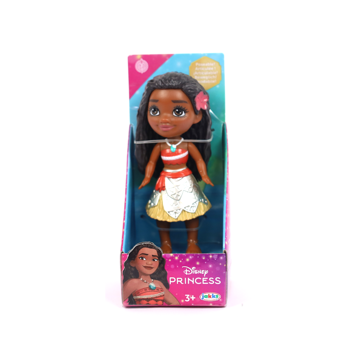 Disney Princess & Frozen Mini Toddler Fashion Dolls 3 Inch Assorted Figure - Random selection