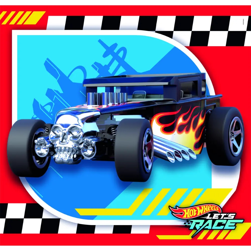 Clementoni Puzzle Hotwheels Trucks 3X48pcs