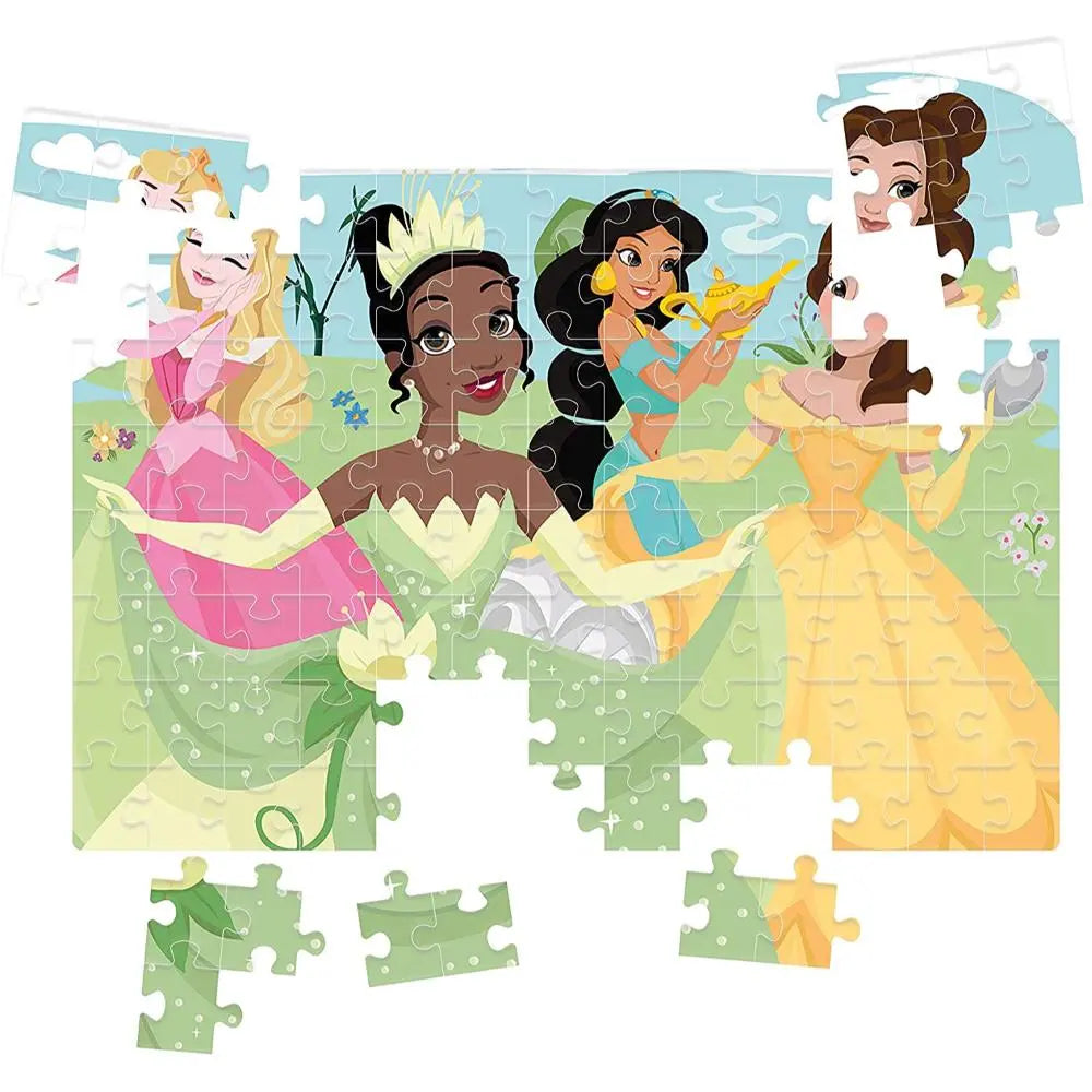 Clementoni Puzzle Double Face Princess 104Pcs