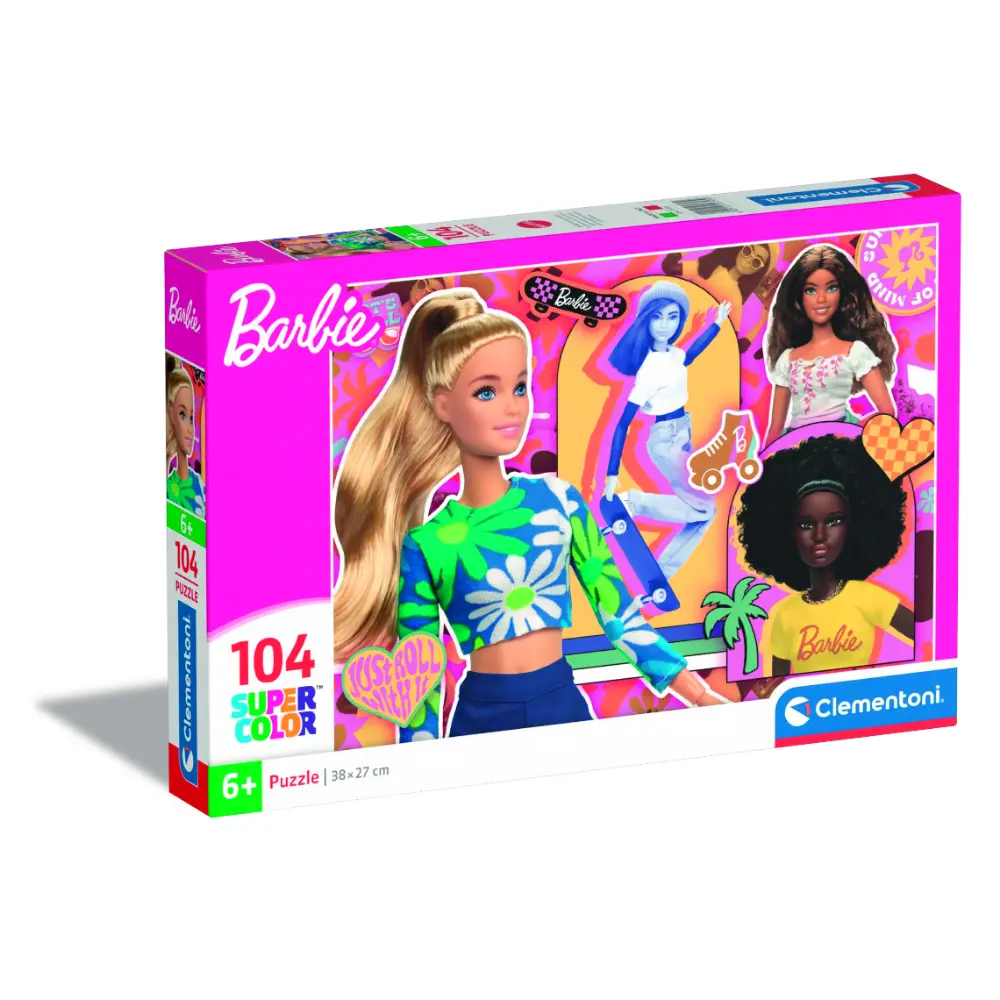 Clementoni Puzzle Barbie Sporty 104-pieces