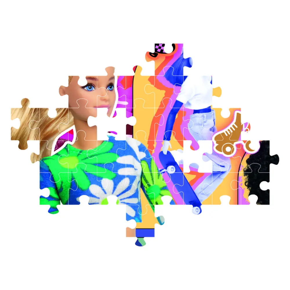Clementoni Puzzle Barbie Sporty 104pcs