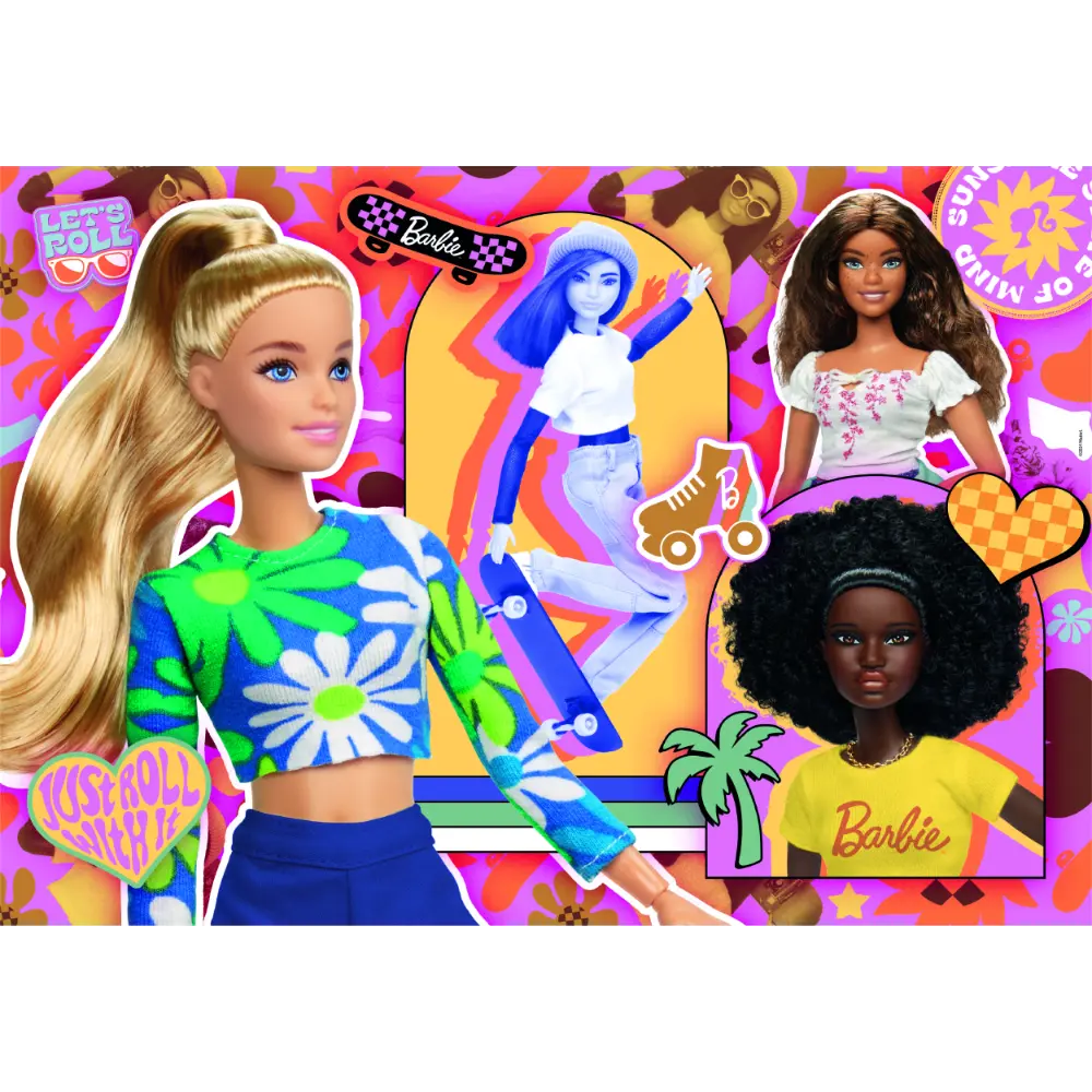 Clementoni Puzzle Barbie Sporty 104-pieces