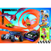Clementoni Puzzle Hotwheels Loop Race 104-pieces