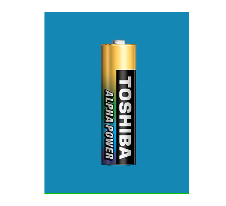 Toshiba Alpha Power Battery AA 4 Pack