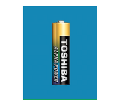 Toshiba Alpha Power Battery AA 4-pack