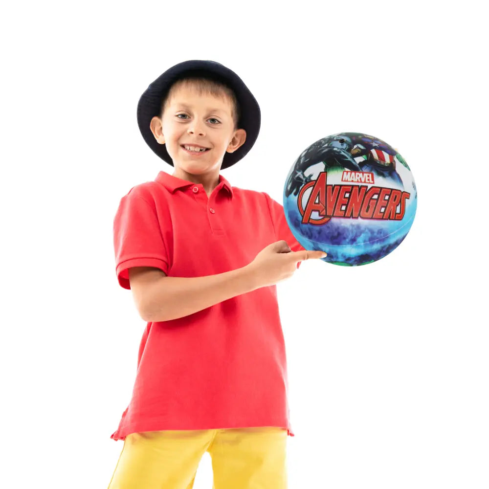 Mondo Eco Friendly Inflatable PVC Ball Avenger 23cm I 3 Years Plus I Tear Resistant Material Child Friendly Material I T