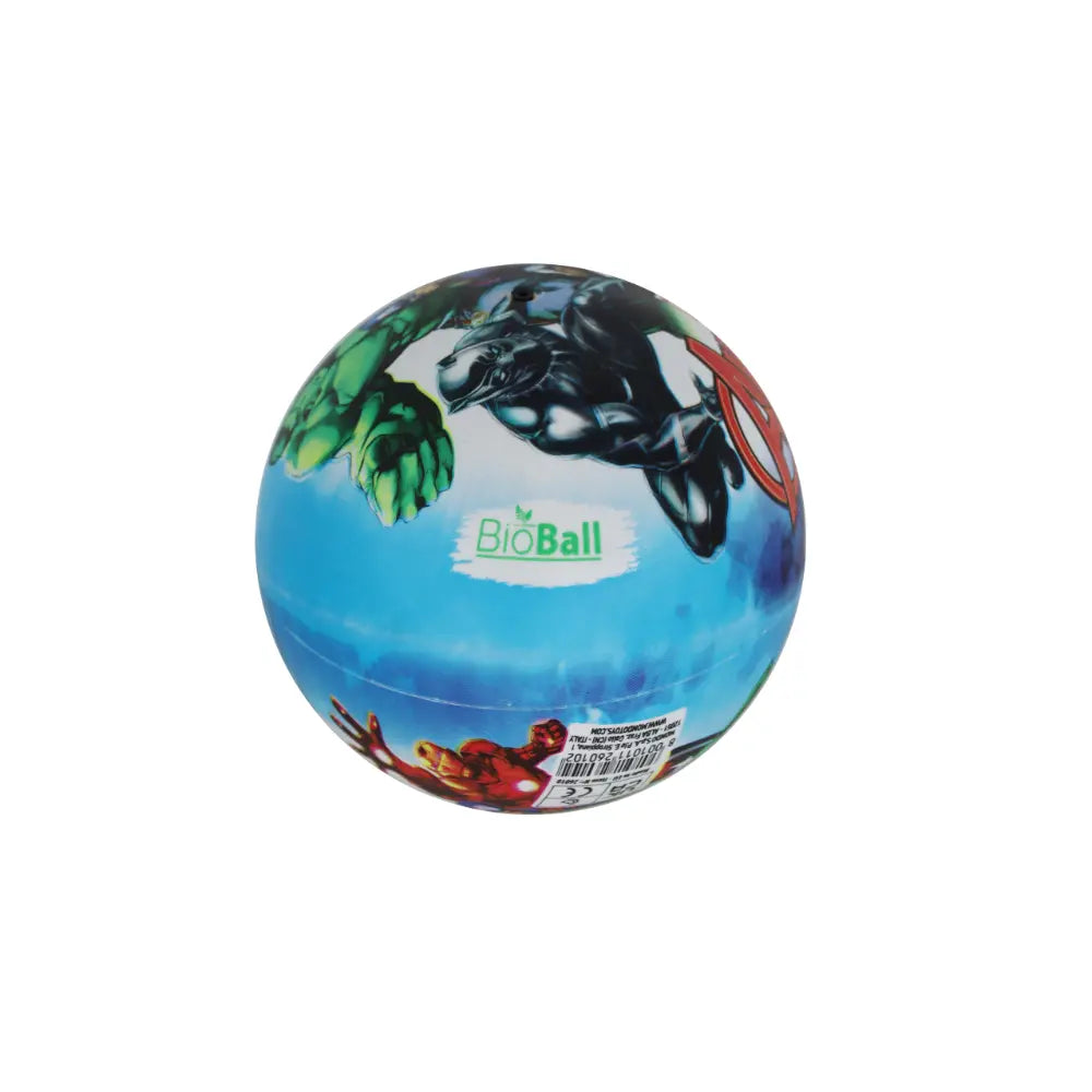 Mondo Eco Friendly Inflatable PVC Ball Avenger 23cm I 3 Years Plus I Tear Resistant Material Child Friendly Material I T