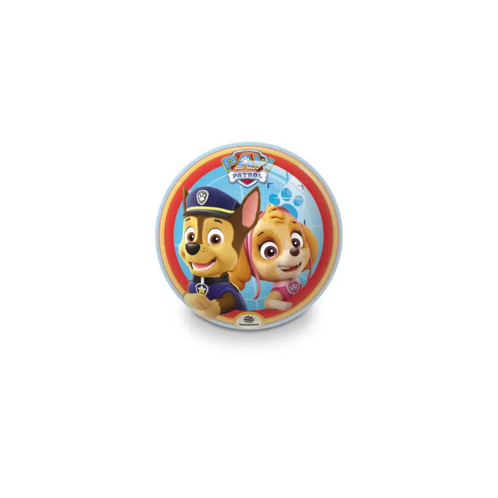 Mondo Eco Friendly, Recycleable Inflatable BioBall Paw Patrol 23cm I 3 Years Plus I Tear Resistant Material Child Friend