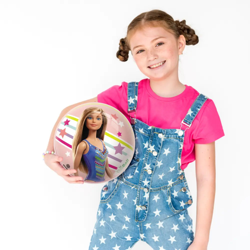 Mondo Eco Friendly Inflatable PVC Ball Barbie 23cm I 3 Years Plus I Tear Resistant Material Child Friendly Material I TU
