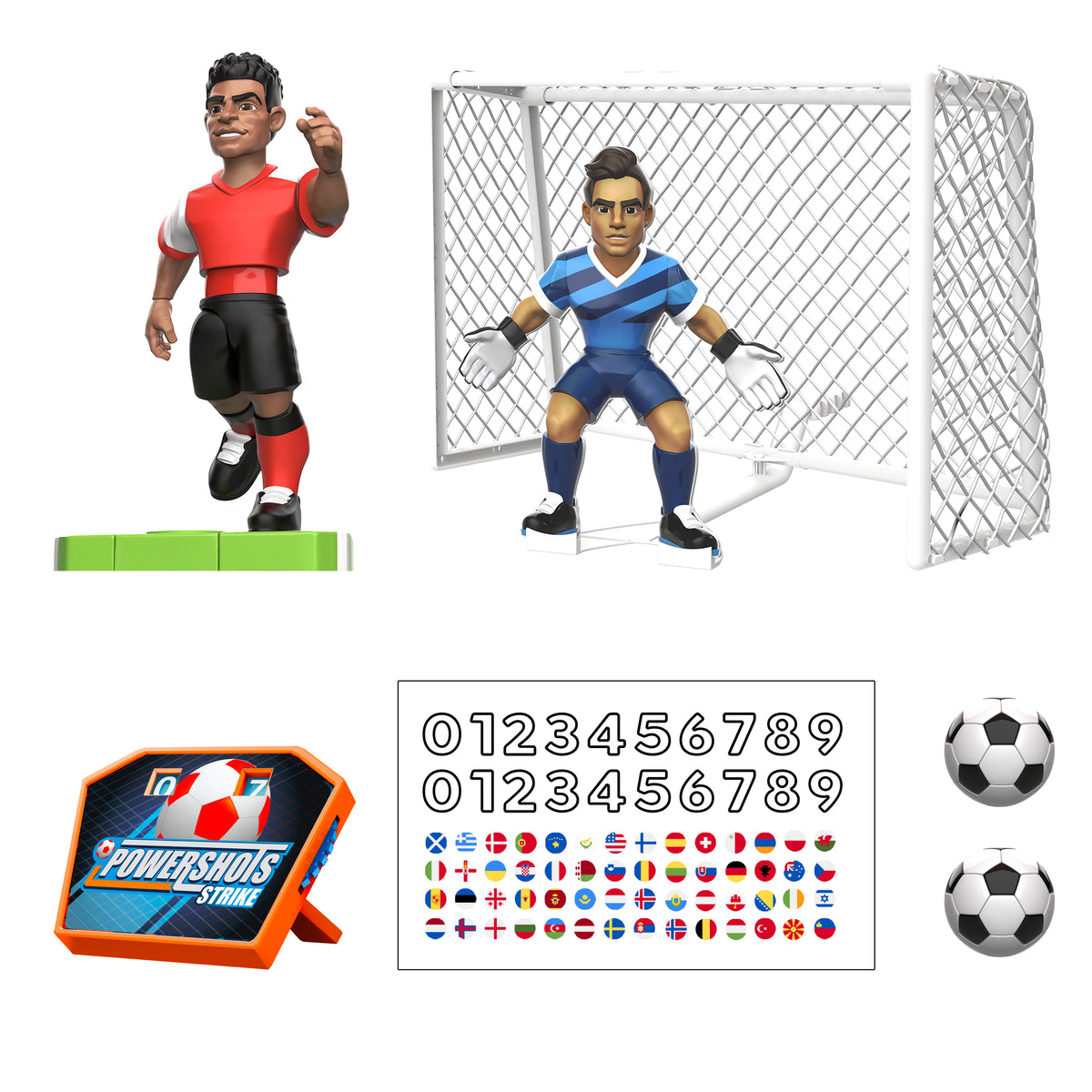 PowerShots 9 Inches Strike Cruz Football Action Figure for Kids