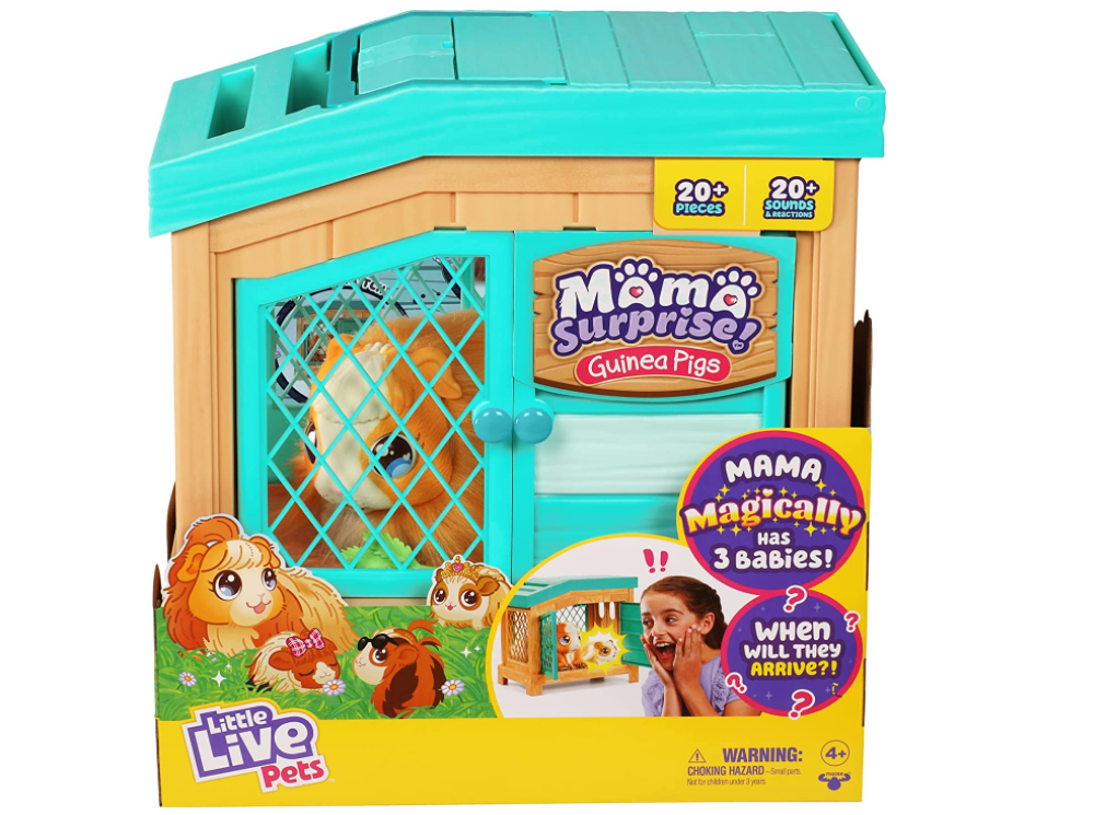 Interactive Little Live Pets Mama Surprise - Battery Operated Pet Playset