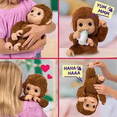 Littlelivepets Mb Monkey Plush Battery Operated