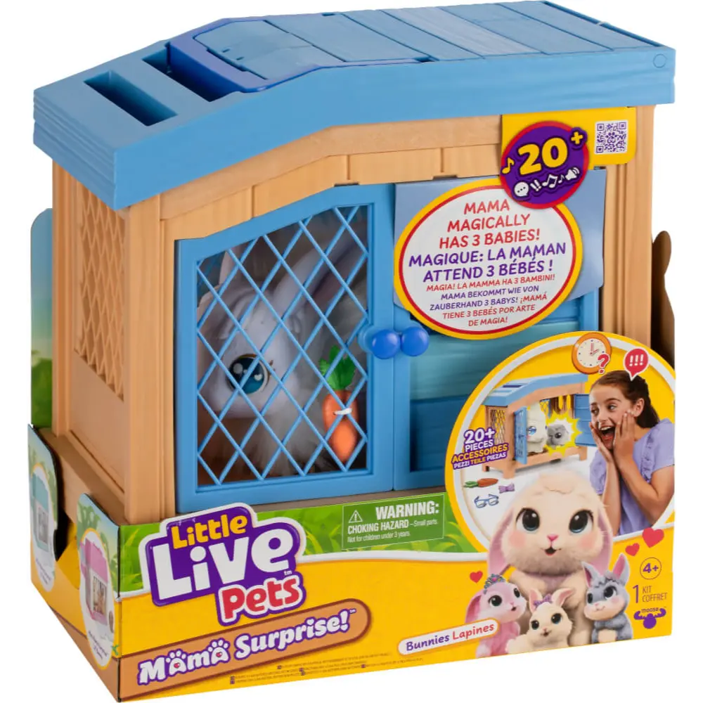Littlelivepets Mama Surprise S3 Bunny Battery Operated