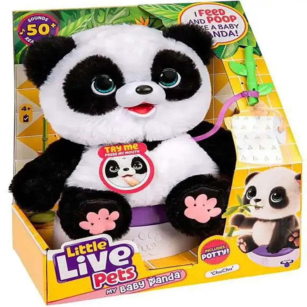 Little live Pets My Baby Chuchu Interactive Plush Toys