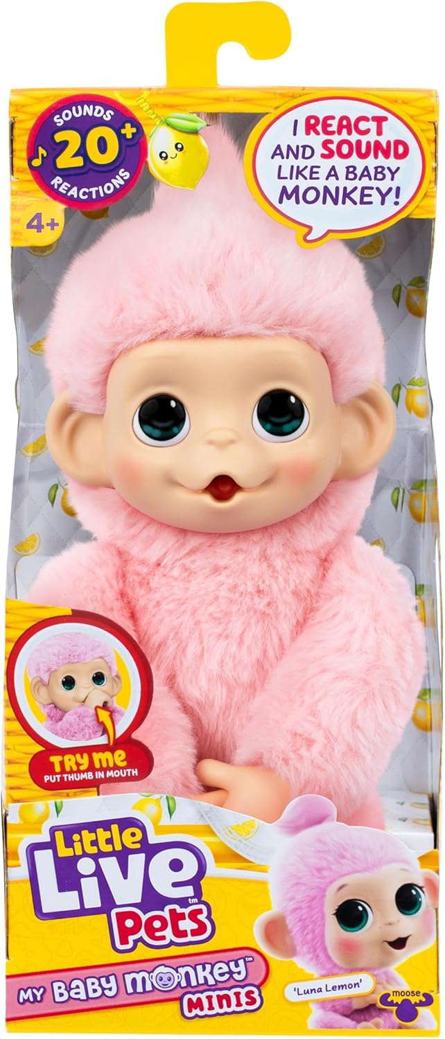 Little Live Pets My Baby Monkey Mini Pack Luna