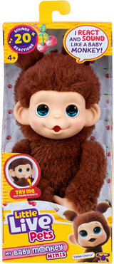 Little Live Pets My Baby Monkey Mini Pack Chery