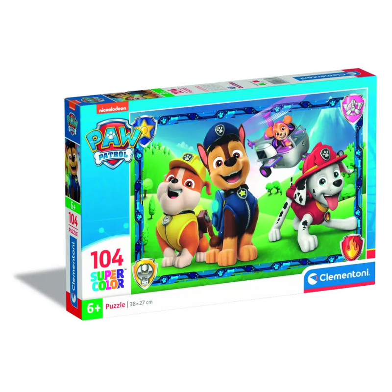 Clementoni Puzzle Paw Patrol Happy 104-pieces