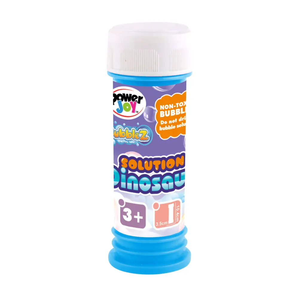 Power Joy Dinosaur Bubble Solution Toy - 50ml