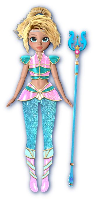 Mermaid Magic Warrior Transformation 2-in-1 Assortment - Sold per piece