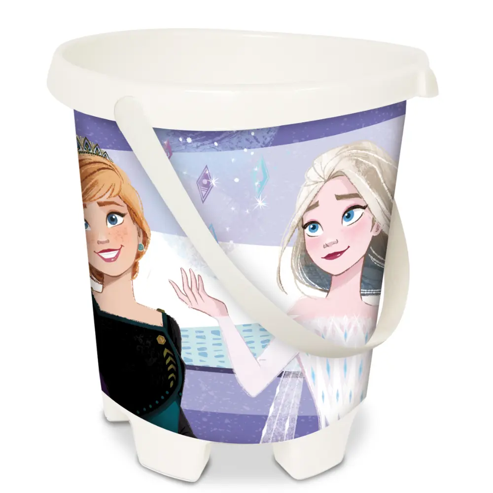 Mondo Frozen Kids Bucket 17 cm for Beach, Bath & Water Play