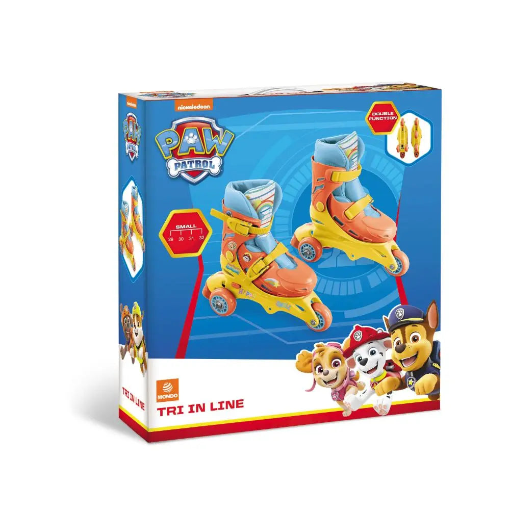 Mondo Roller Paw Patrol Tri Inline Skate Adjustable 29-32