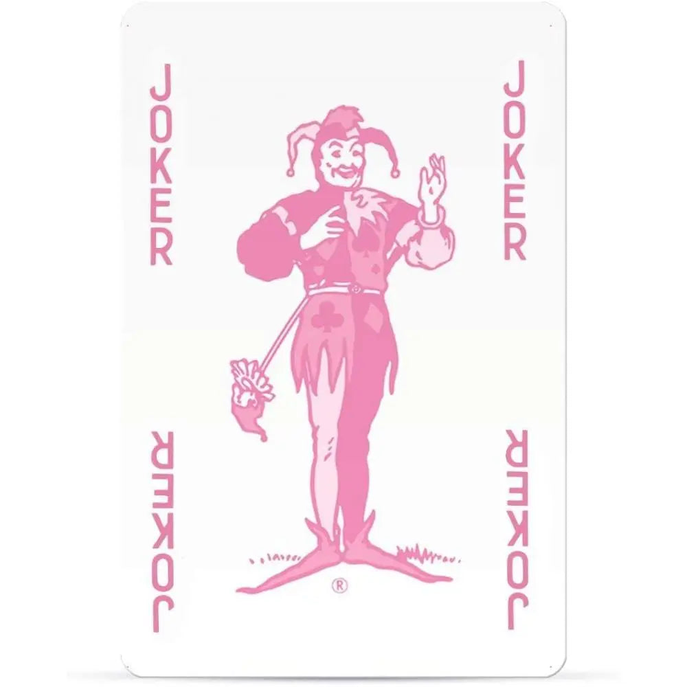 WADDINGTONS NUMBER1 PLAYING CARDS PINK C