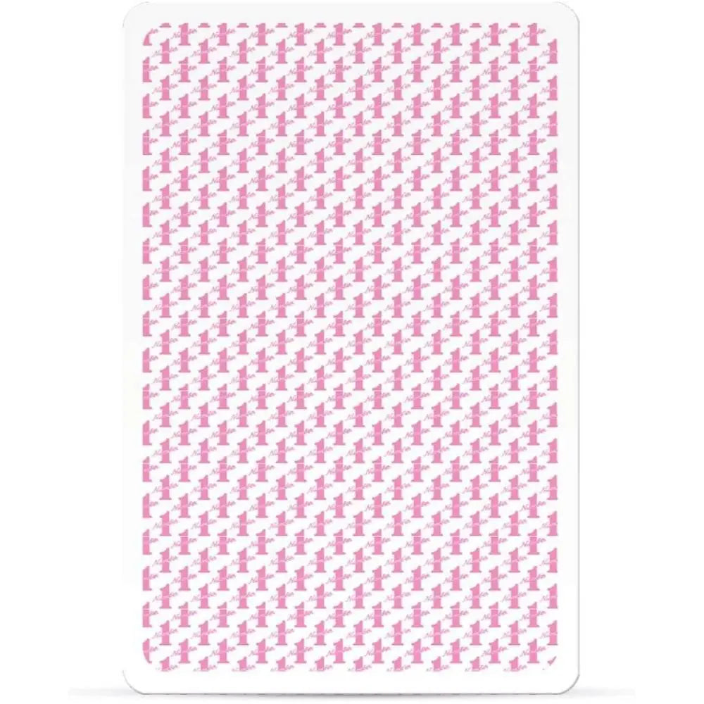 WADDINGTONS NUMBER1 PLAYING CARDS PINK C