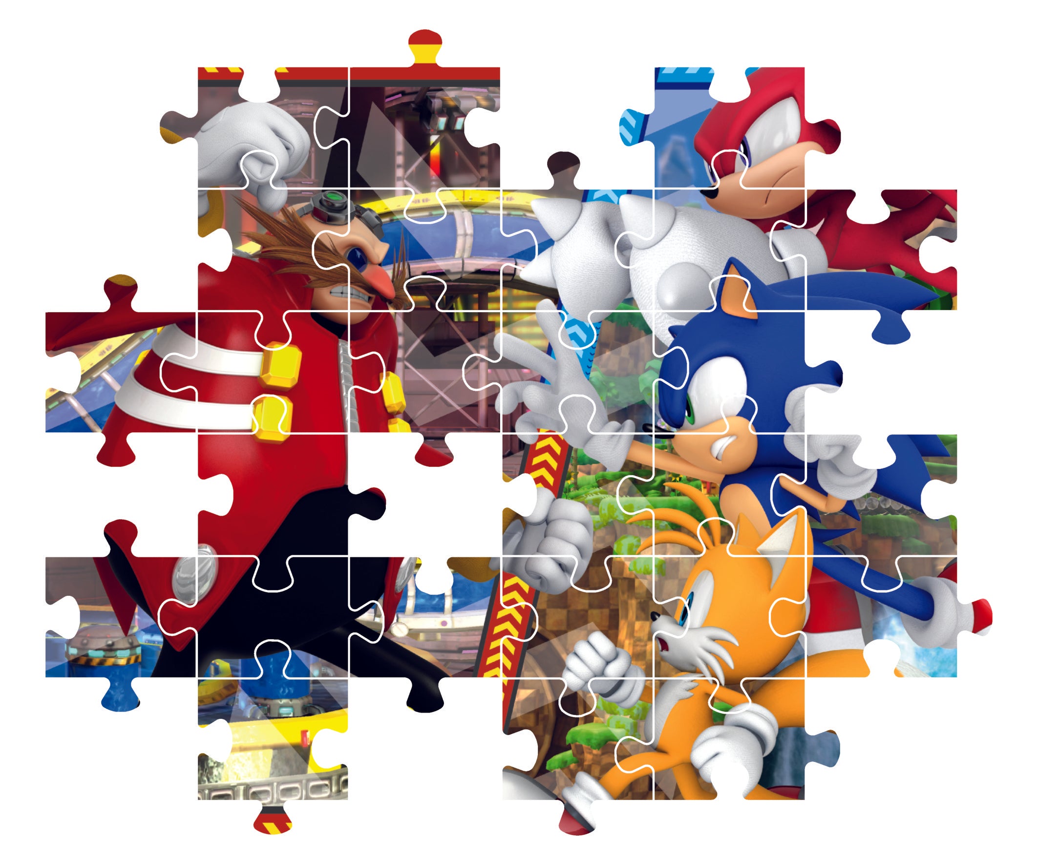 Clementoni  180Pcs Puzzle Sonic Vs Eggman