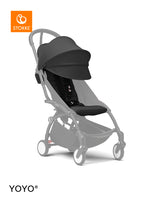 Stokke YOYO3 Black Frame & 6+ Black Bundle