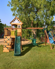 Dynamic Sports Arabian Ibex Wooden Swing Set