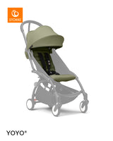 Stokke YOYO3 Black Frame & 6+ Olive Bundle