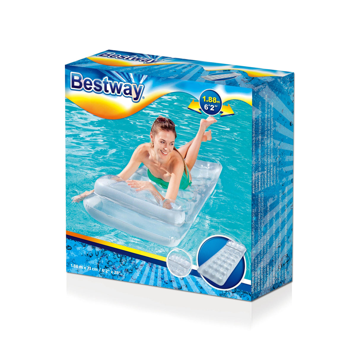 Bestway Lounge Metel Tech 188x71cm