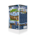 Bestway Power Steel Swim Vista Series Round Above Ground Pool Set - 549x122cm