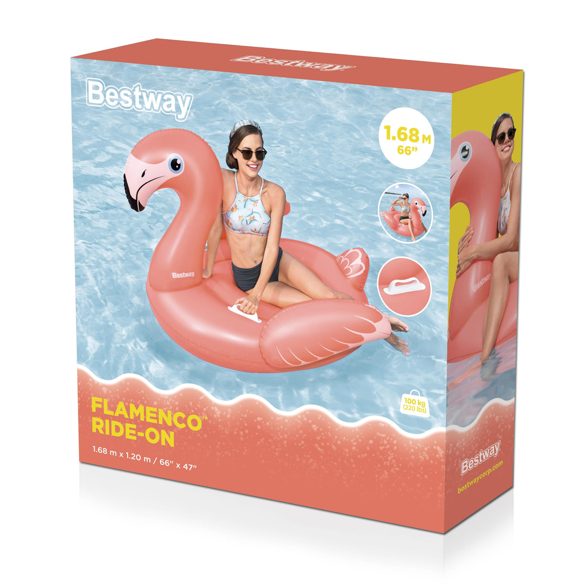 Bestway Rider Flamenco 168x120cm